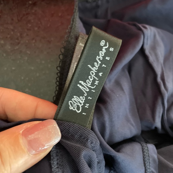 Elegant Peacoat Blue Lace Bra and Panty Set - Picture 11 of 12